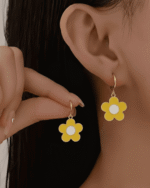 Sweet Flower Earrings - Image 4